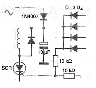 Figure 6 - Adding a locking circuit.
