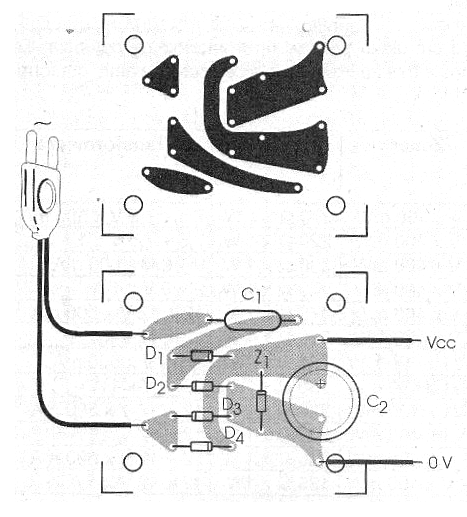 Figure 5 - Printed circuit board for assembly.
