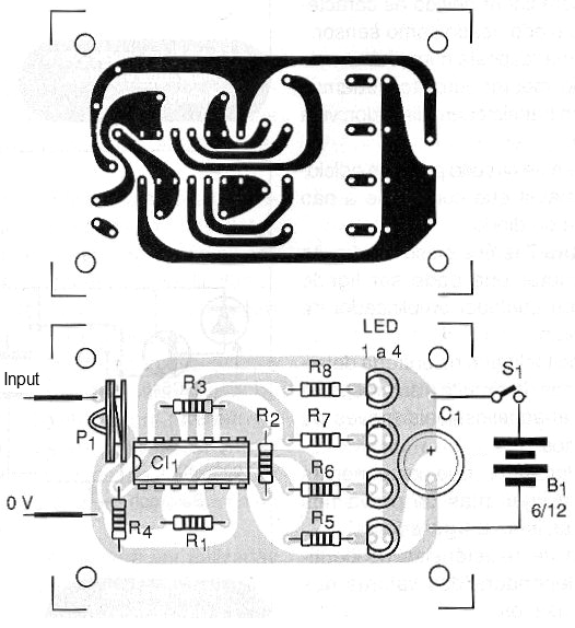 Figure 3 - Printed circuit board for assembly.
