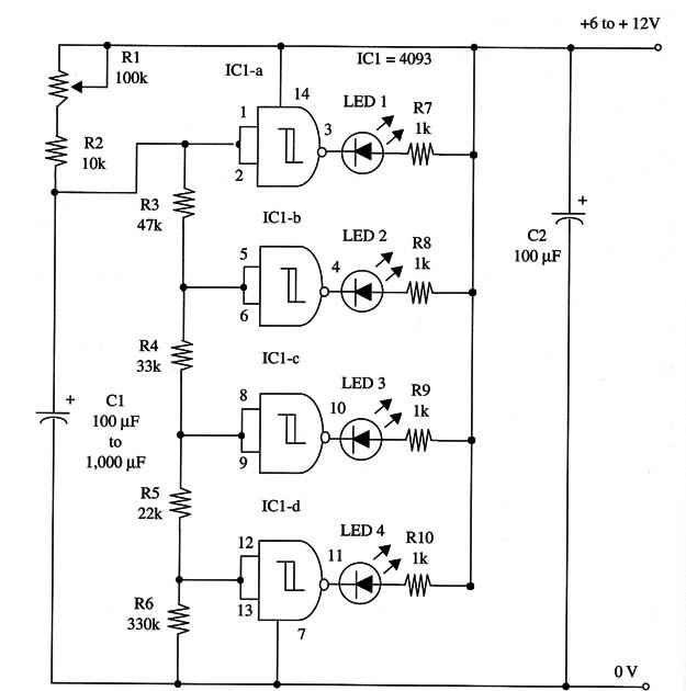 Figure 1 – Scghematic diagram of the timer
Figure 1 – Scghematic diagram of the timer