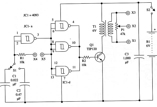 Figure 1 – Schematics for the project
Figure 1 – Schematics for the project