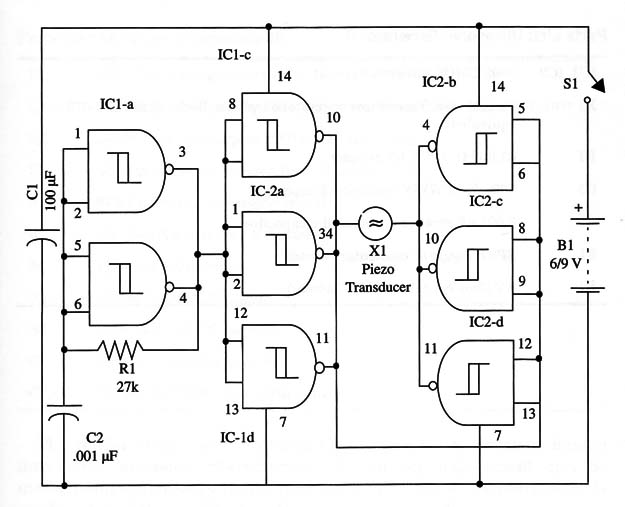Figure 1 – Schematic diagram of the generator
Figure 1 – Schematic diagram of the generator