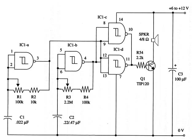 Figure 1 – Schematic diagram of the Beeper IV
Figure 1 – Schematic diagram of the Beeper IV