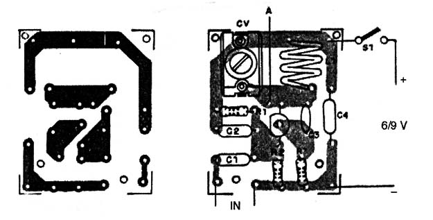 Figure 3 – Printed circuit board for the project
Figure 3 – Printed circuit board for the project
