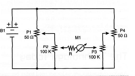Figure 23 – Circuit with four potentiometers
Figure 23 – Circuit with four potentiometers