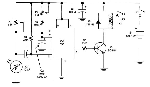 Figure 1 – A timed circuit
Figure 1 – A timed circuit