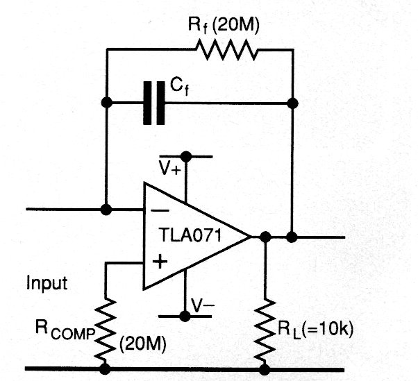Figure 4 - Circuit with a simple power supply
Figure 4 - Circuit with a simple power supply