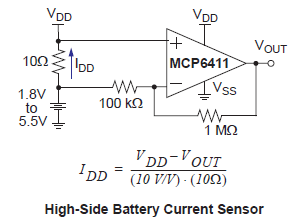 Figure 4 - battery current sensor
Figure 4 - battery current sensor