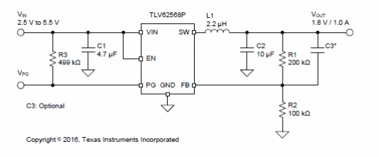 Figure 2 - Application circuit
Figure 2 - Application circuit