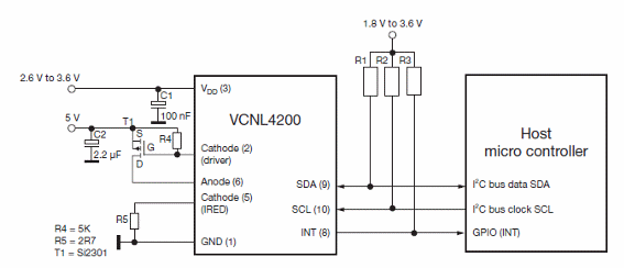 Figure 4 - Application circuit
Figure 4 - Application circuit