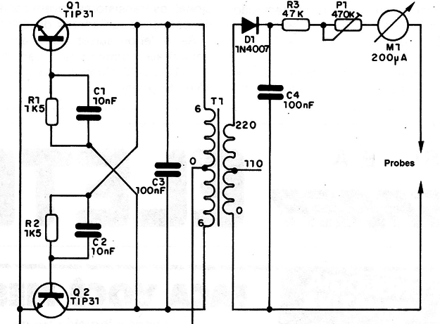 Figure 2 - The complete circuit
Figure 2 - The complete circuit