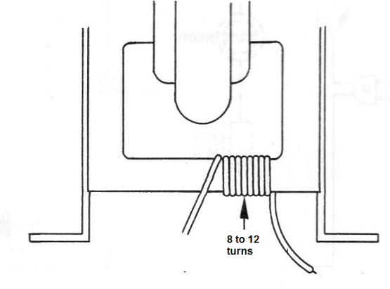 Figure 11 - The flyback winding
Figure 11 - The flyback winding