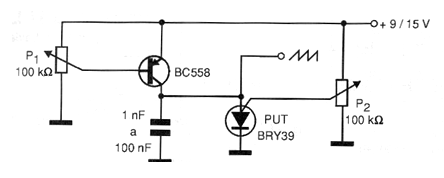 Figure 14 - Sawtooth Generator
Figure 14 - Sawtooth Generator