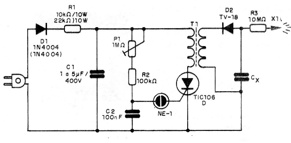 Figure 3 - Ionizer diagram
Figure 3 - Ionizer diagram
