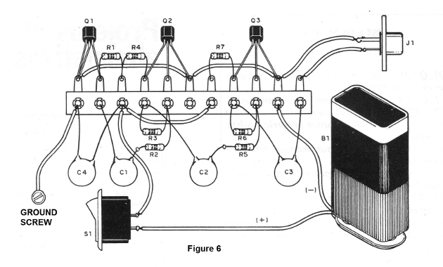Figure 6 – Terminal strip assembly
Figure 6 – Terminal strip assembly