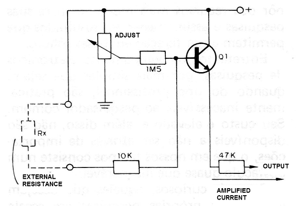 Figure 4 - The input circuit
Figure 4 - The input circuit