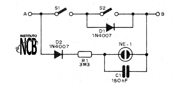Figure 1 - Circuit breaker complete circuit
Figure 1 - Circuit breaker complete circuit