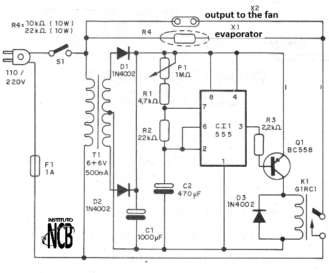 Figure 1 - Diagram of the perfumer
Figure 1 - Diagram of the perfumer