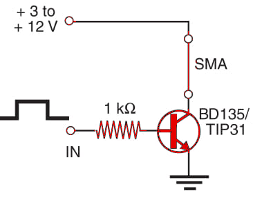 Figure 1 NPN driver for SMA.
Figure 1 NPN driver for SMA.