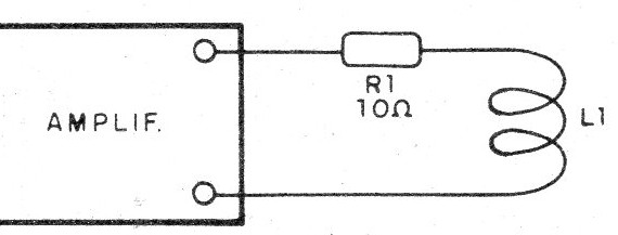 Figure 3 - Connecting a protection resistor
Figure 3 - Connecting a protection resistor