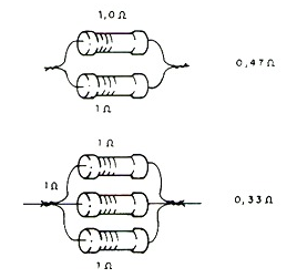 Figure 1 - Obtaining very low resistors.
Figure 1 - Obtaining very low resistors.