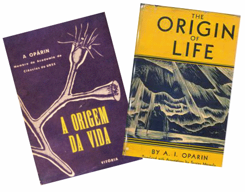 Cover of the editions of the book “Origin of Life” (in Portuguese and English)
Cover of the editions of the book “Origin of Life” (in Portuguese and English)
