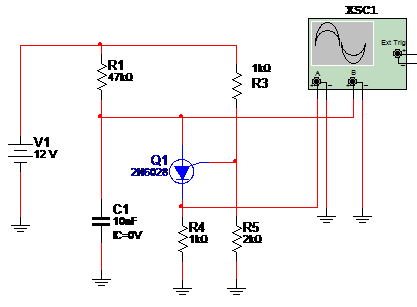 Figure 1 – Circuit for the simulation
Figure 1 – Circuit for the simulation