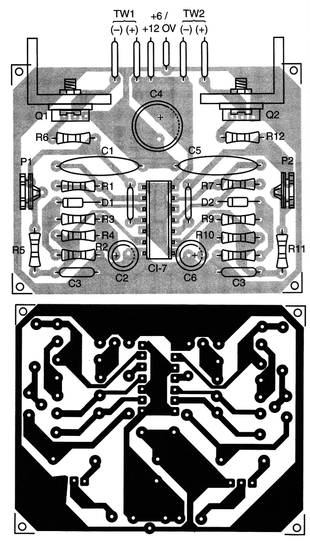 Figure 8 – PCB layout for theproject
Figure 8 – PCB layout for theproject