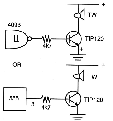 Figura 13 – Using Darlington Transistors
Figura 13 – Using Darlington Transistors