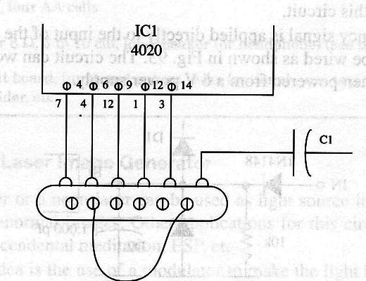 Figure 3 – programming the divison
Figure 3 – programming the divison