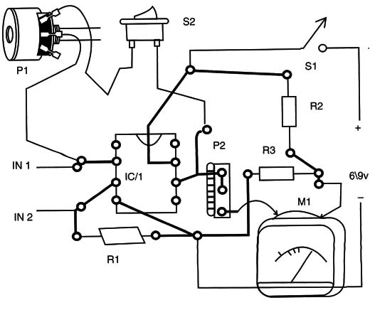 Figure 4 – Circuit mounting using a PCB
Figure 4 – Circuit mounting using a PCB