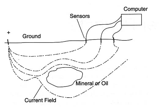Figure 2 –The Black Ghost uses an elecrric field to detect objects
Figure 2 –The Black Ghost uses an elecrric field to detect objects