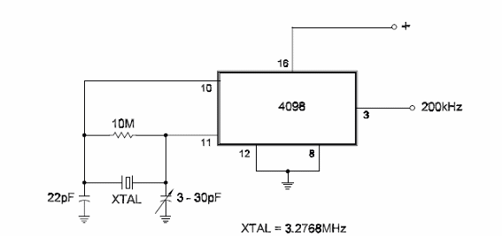 200 kHz Oscillator
200 kHz Oscillator