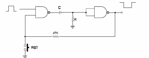 Adding Reset to a CMOS Monostable
Adding Reset to a CMOS Monostable