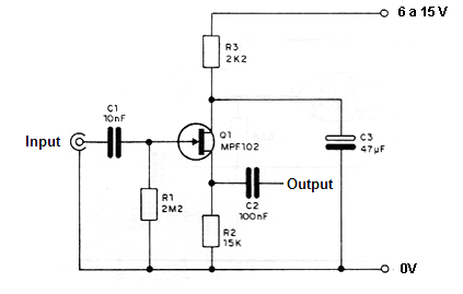 FET Preamplifier
FET Preamplifier