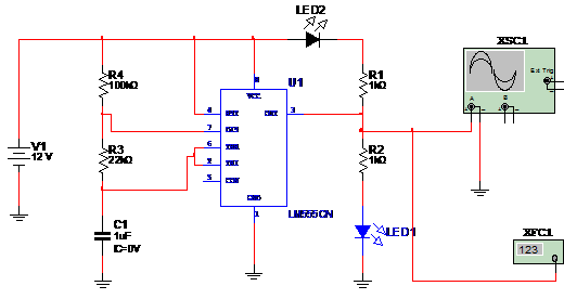 Dual Flasher Using the 555 IC
Dual Flasher Using the 555 IC