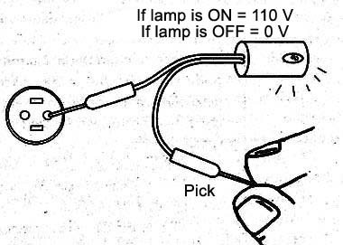 Figure 10 - Identifying the neutral pole
