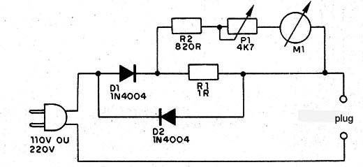 Figure 1 - Diagram of the consumption meter
Figure 1 - Diagram of the consumption meter