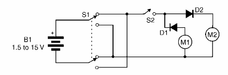 Figure 5 – Controlling two motors (II)
Figure 5 – Controlling two motors (II)
