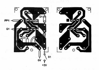 Figure 2 – PCB for the project
Figure 2 – PCB for the project