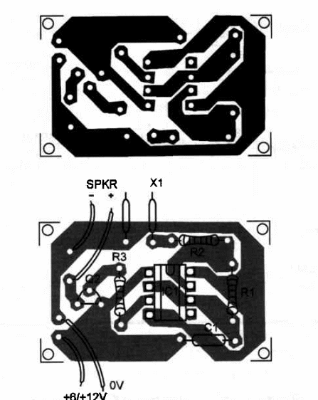 Figure 2 – PCB for the project
Figure 2 – PCB for the project