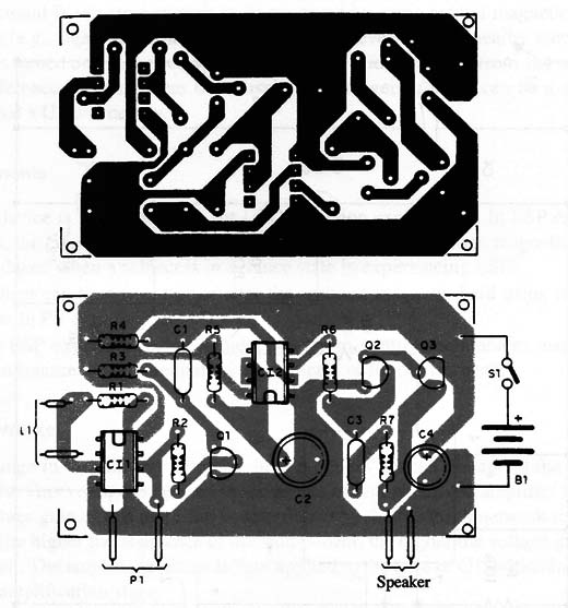 Figure 2 – Suggested PCB for the project
Figure 2 – Suggested PCB for the project