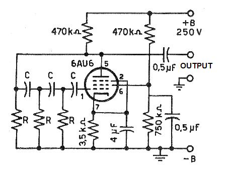 Figure 2 - Full diagram of the oscillator.
Figure 2 - Full diagram of the oscillator.