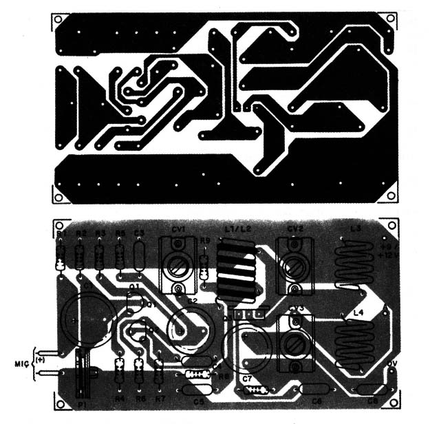 Figure 2 – PCB for the project
Figure 2 – PCB for the project