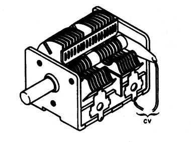Figure 2 – The variable capacitor
Figure 2 – The variable capacitor