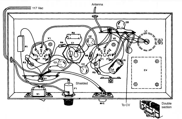 Figure 5 – Mounting using ametalic chassis
Figure 5 – Mounting using ametalic chassis