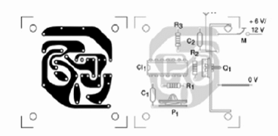 Figure 3 – PCB for the project
Figure 3 – PCB for the project