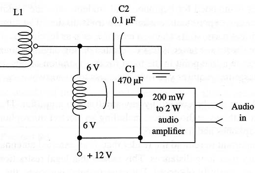 Figure 2 – Using a transformer for modulation
Figure 2 – Using a transformer for modulation