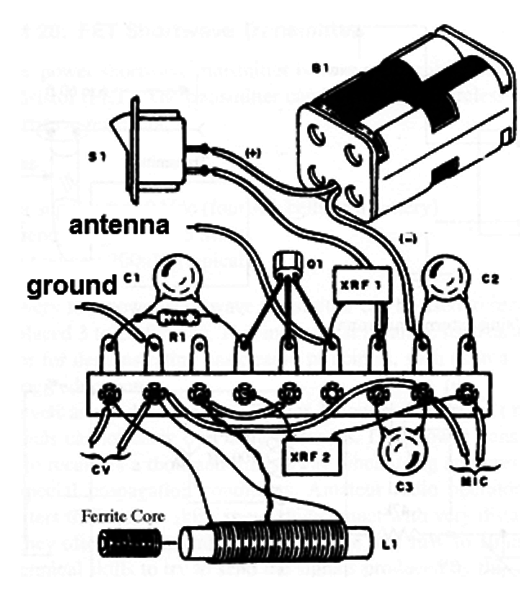 Figure 3 – Mounting on a terminal strip
Figure 3 – Mounting on a terminal strip