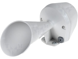 Sound signalling device based on a membrane siren by AUER SIGNAL.
Sound signalling device based on a membrane siren by AUER SIGNAL.